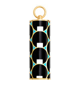 Carolina Herrera Art Deco Print Lipstick Cap