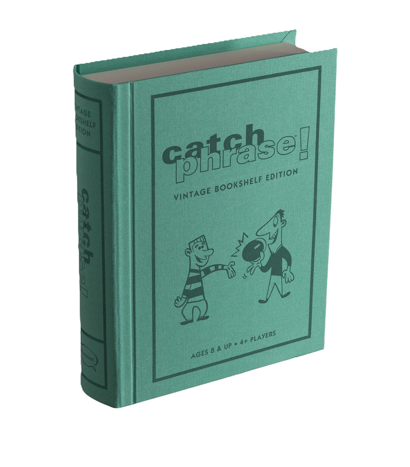 Catch Phrase board game vintage bookshelf edition (British brand)