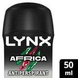 LYNX Africa Anti-Perspirant Deodorant Stick 50ml, UK version