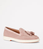 Santoni suede Feudal loafers (British brand)