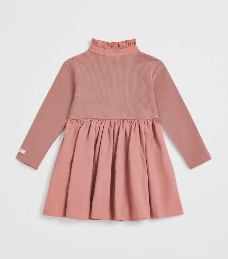 Donsje Organic Cotton Louen infant dress for 0-24 months - British product