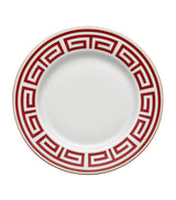 Ginori 1735 Labirinto Scarlatto Porcelain Soup Plate 24.5cm