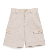 Balmain Kids Cotton-Blend Chino Shorts 4-14 Years