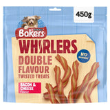 Bakers Whirlers Bacon and Cheese Dog Treats 450g - McGrocer