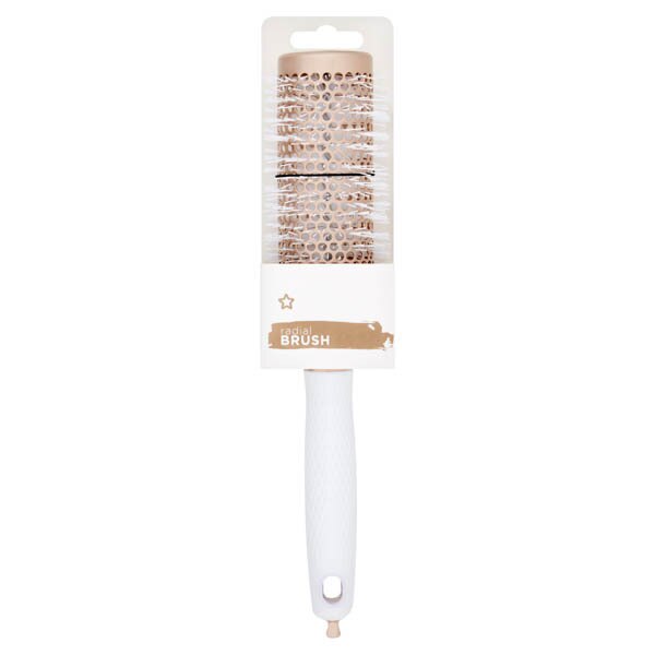 Superdrug Radial Hair Brush In Gold GOODS Superdrug