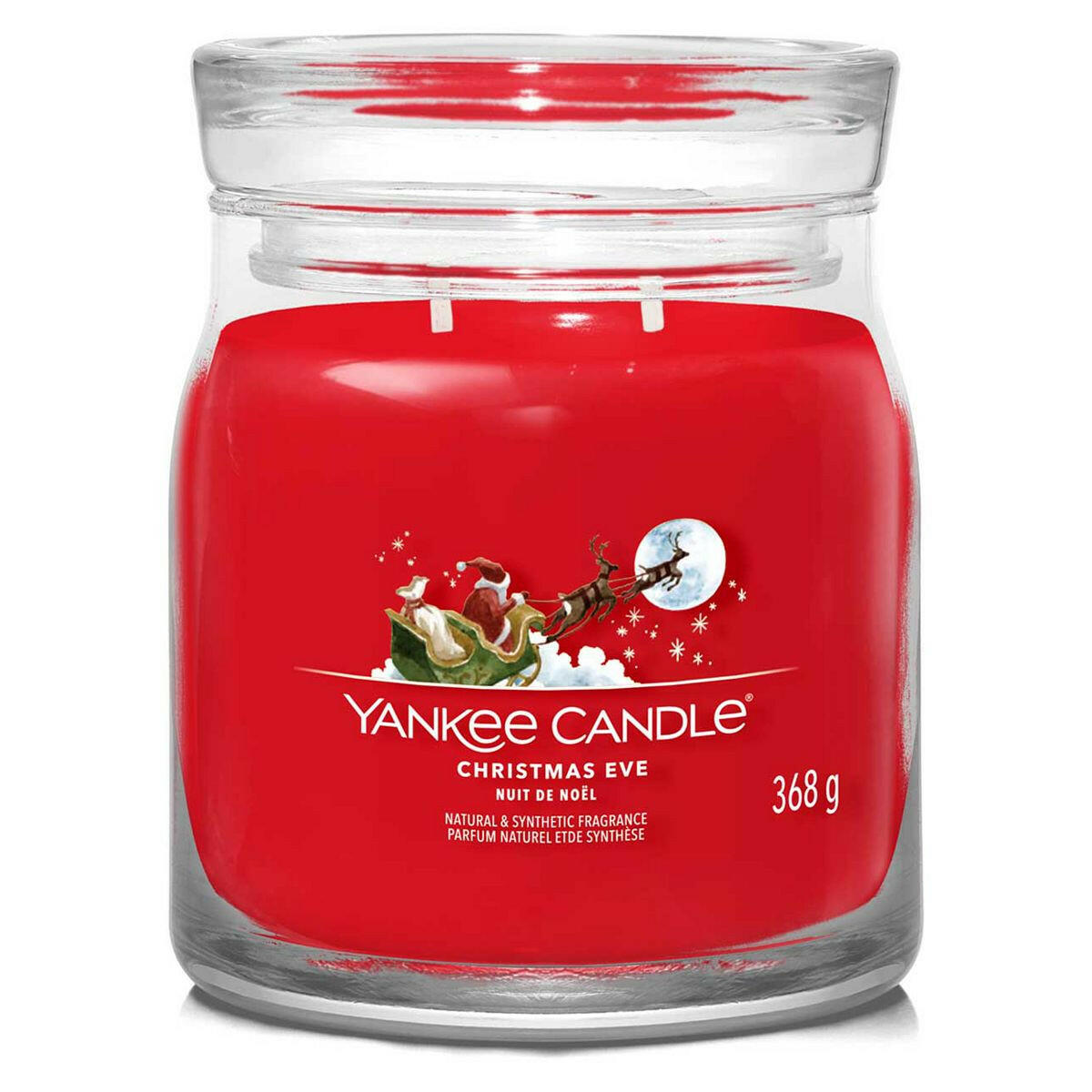 Yankee Candle Signature Medium Jar Scented Candle - Christmas Eve - 368g GOODS Boots