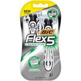 BIC Flex 5 Sensitive Disposable Razor