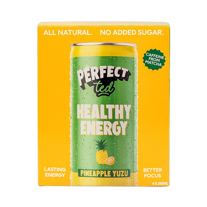 PerfectTed Matcha Pear Ginger Energy Drink 250ml - McGrocer