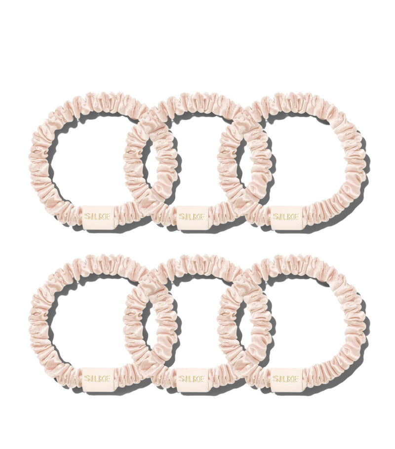 SILKE Mulberry Silk Hair Ties (Set of 6)