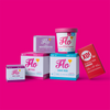 Flo Bamboo Period Pads Winged Super Absorbent 88 Pack - British product