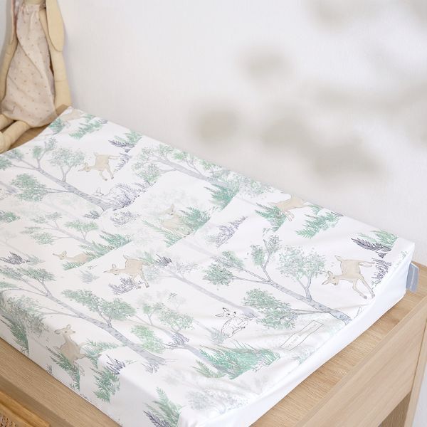 The Tiny Bed Co. Anti-Roll Changing Mat - Forest Fable GOODS Superdrug