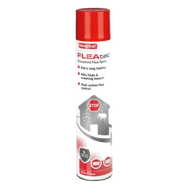 Beaphar FLEAtec Household Flea Spray 600ml - McGrocer