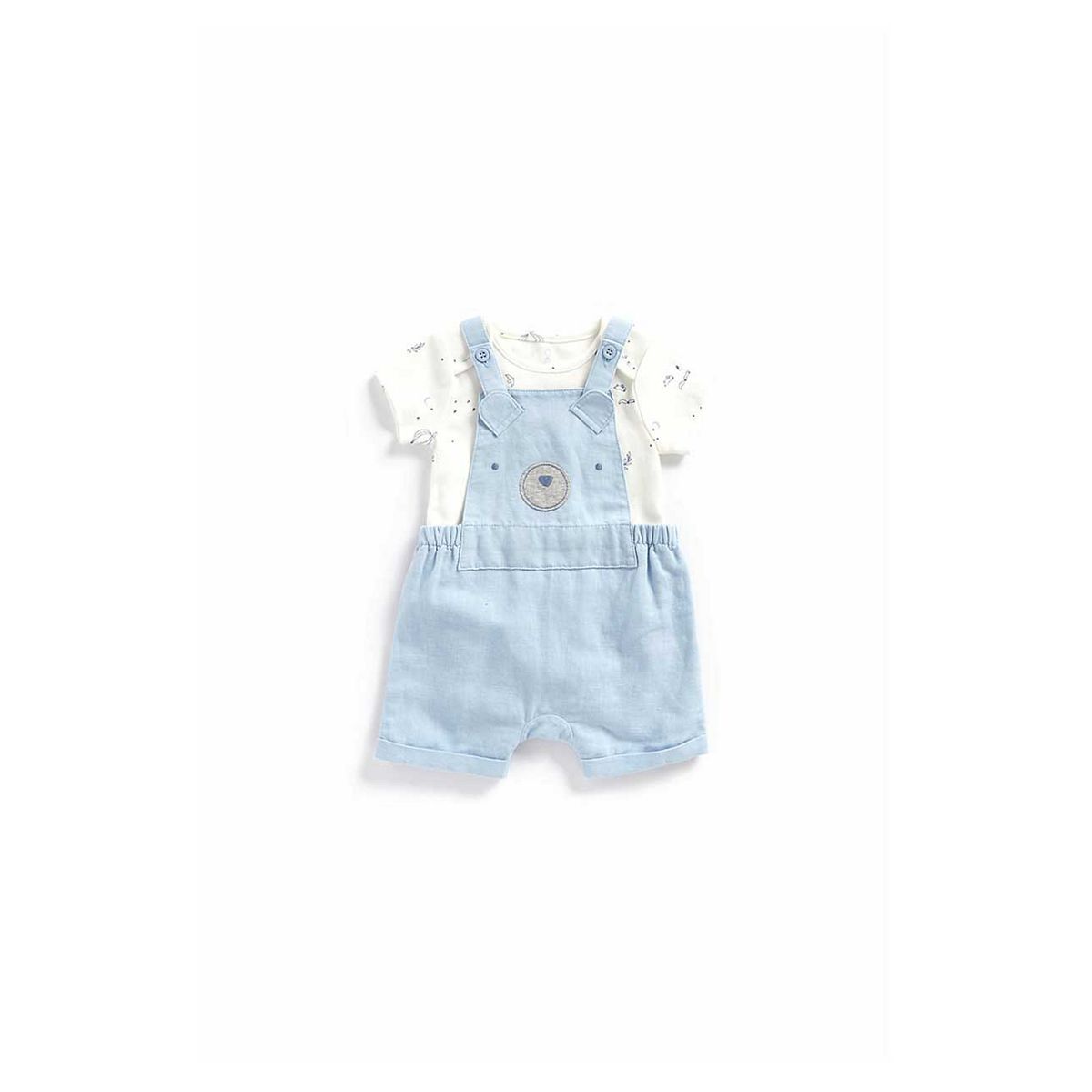 Bear Bibshorts And Bodysuit Set - McGrocer