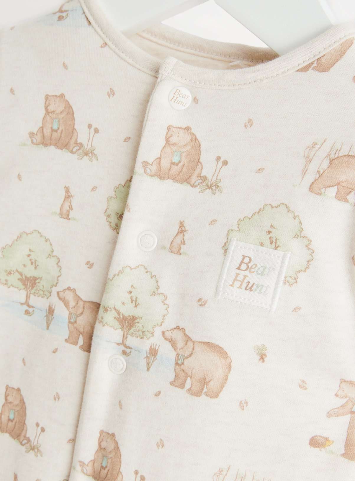 Bear Hunt Illustrated Oatmeal 2.5 Tog Sleepsuit 6-9 months - McGrocer
