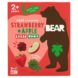 BEAR Pure Fruit Paws Strawberry & Apple 5 Pack - McGrocer