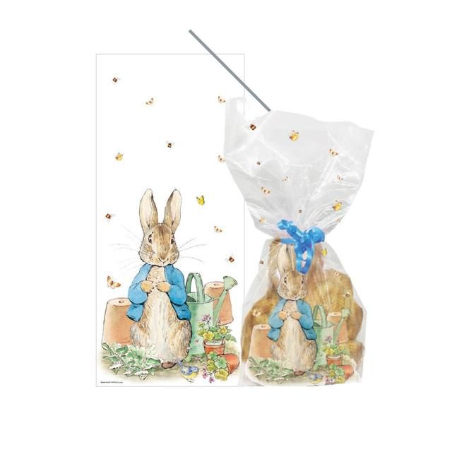 Beatrix Potter Peter Rabbit Cello Treat Bags with Twist Ties 20 per pack - McGrocer