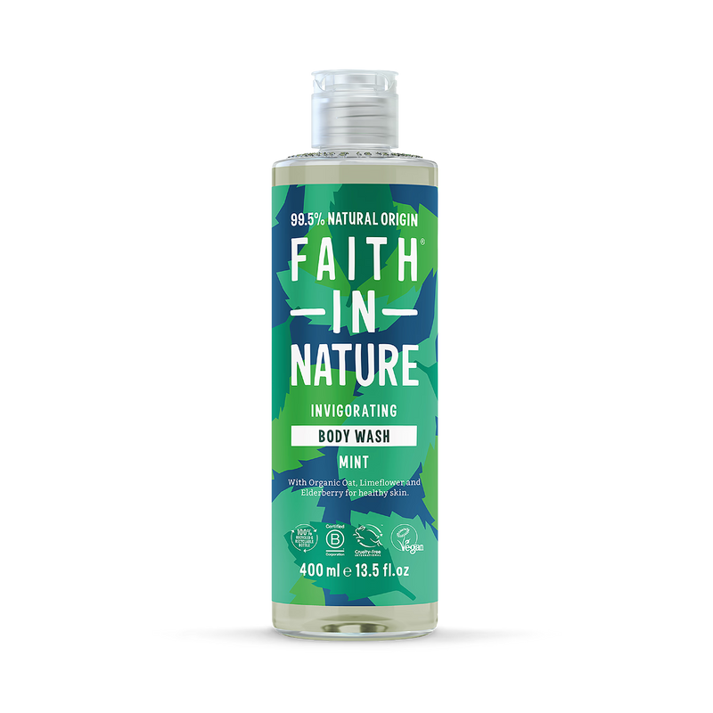 Faith In Nature Body Wash Mint 400ml