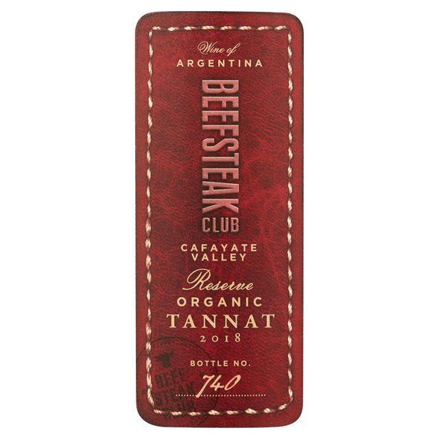 Beefsteak Club Reserve Organic Tannat 75cl - McGrocer