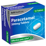 Bell's Healthcare Paracetamol 500mg Tablets x16 - McGrocer
