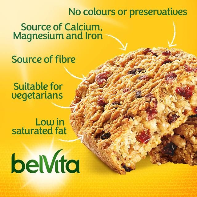Belvita Red Fruits Soft Bakes Breakfast Biscuits 5 x 50g - McGrocer