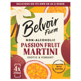 Belvoir Farm Non Alcoholic Passionfruit Martini 4 x 250ml - McGrocer