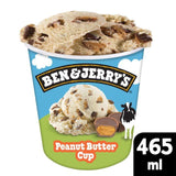 Ben & Jerry's Peanut Butter Cup Ice Cream Tub 465ml - McGrocer