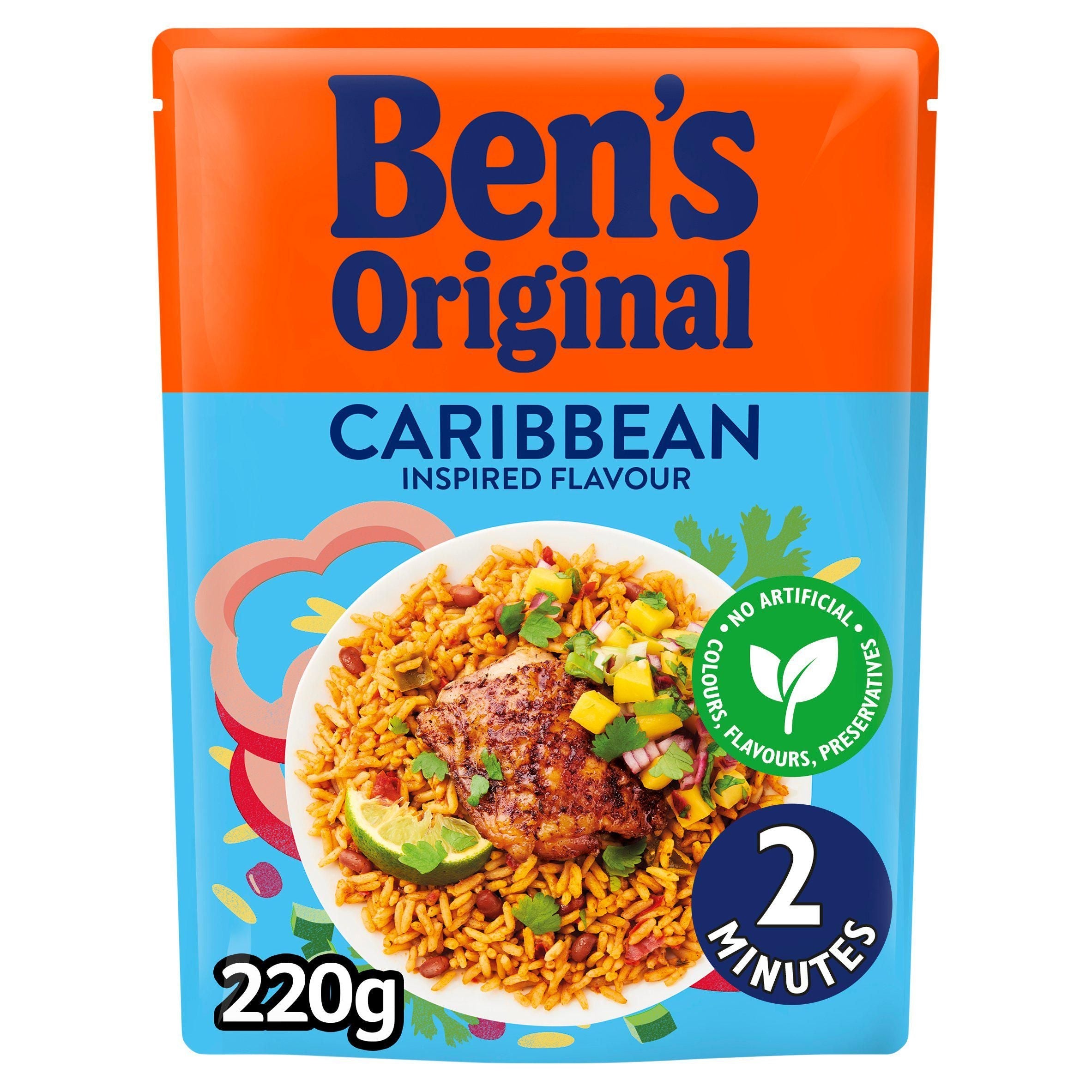 Ben's Original Caribbean Microwave Rice 220g - McGrocer