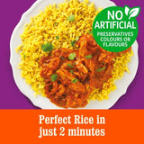 Ben's Original Indian Onion Bhaji Microwave Rice 220g - McGrocer