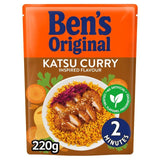 Ben's Original Katsu Curry Microwave Rice 220g - McGrocer