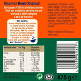 Ben's Original Medium Chilli Con Carne Sauce 675g - McGrocer