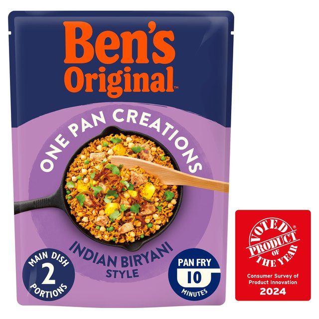 Ben's Original One Pan Indian Biryani Rice Meal 250g - McGrocer