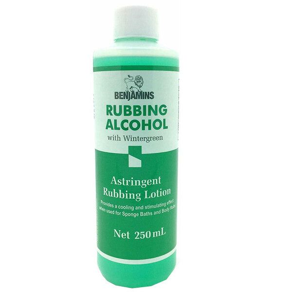 Benjamins Rubbing Alcohol With Wintergreen - 250ml - McGrocer