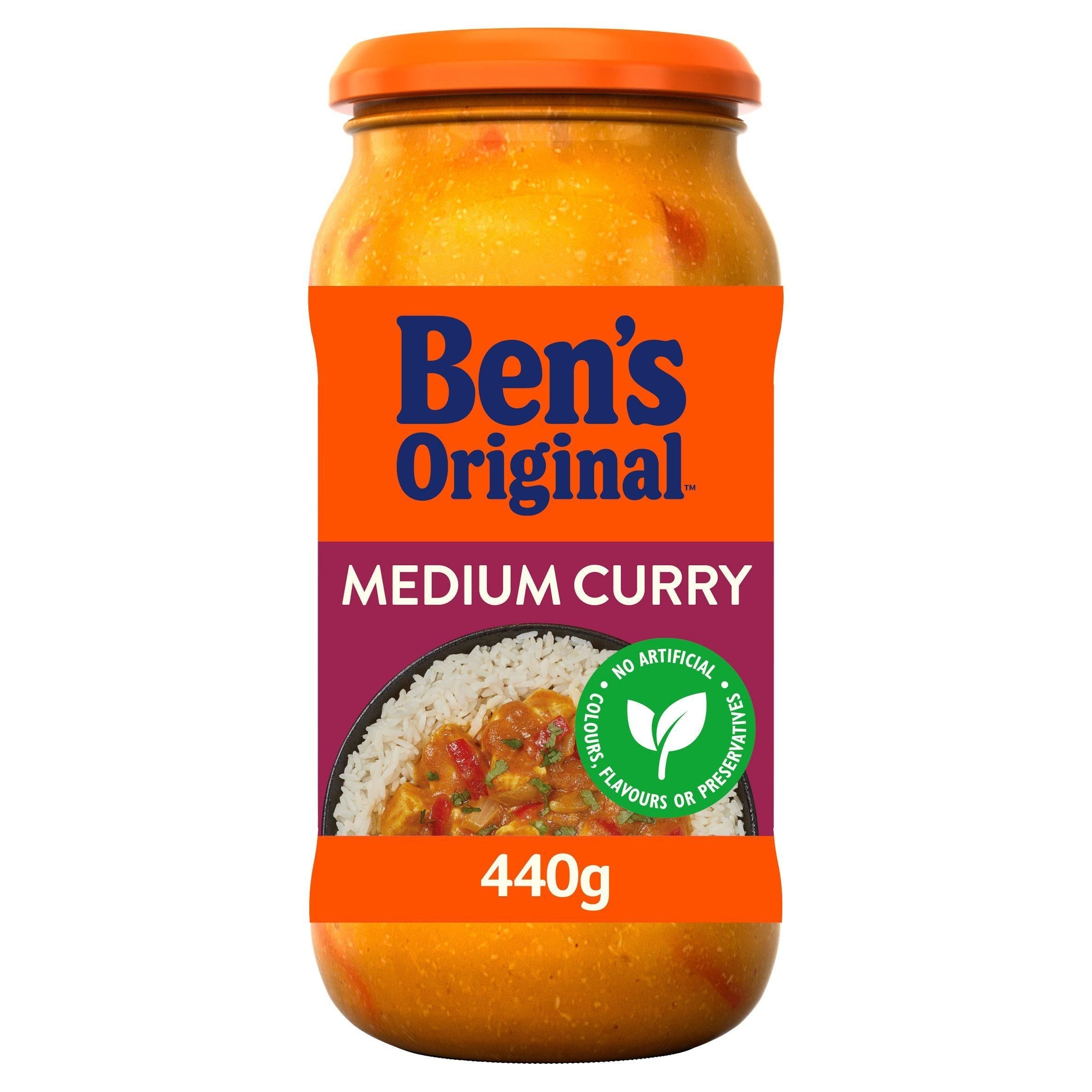 Bens Original Medium Curry Sauce 440g - McGrocer