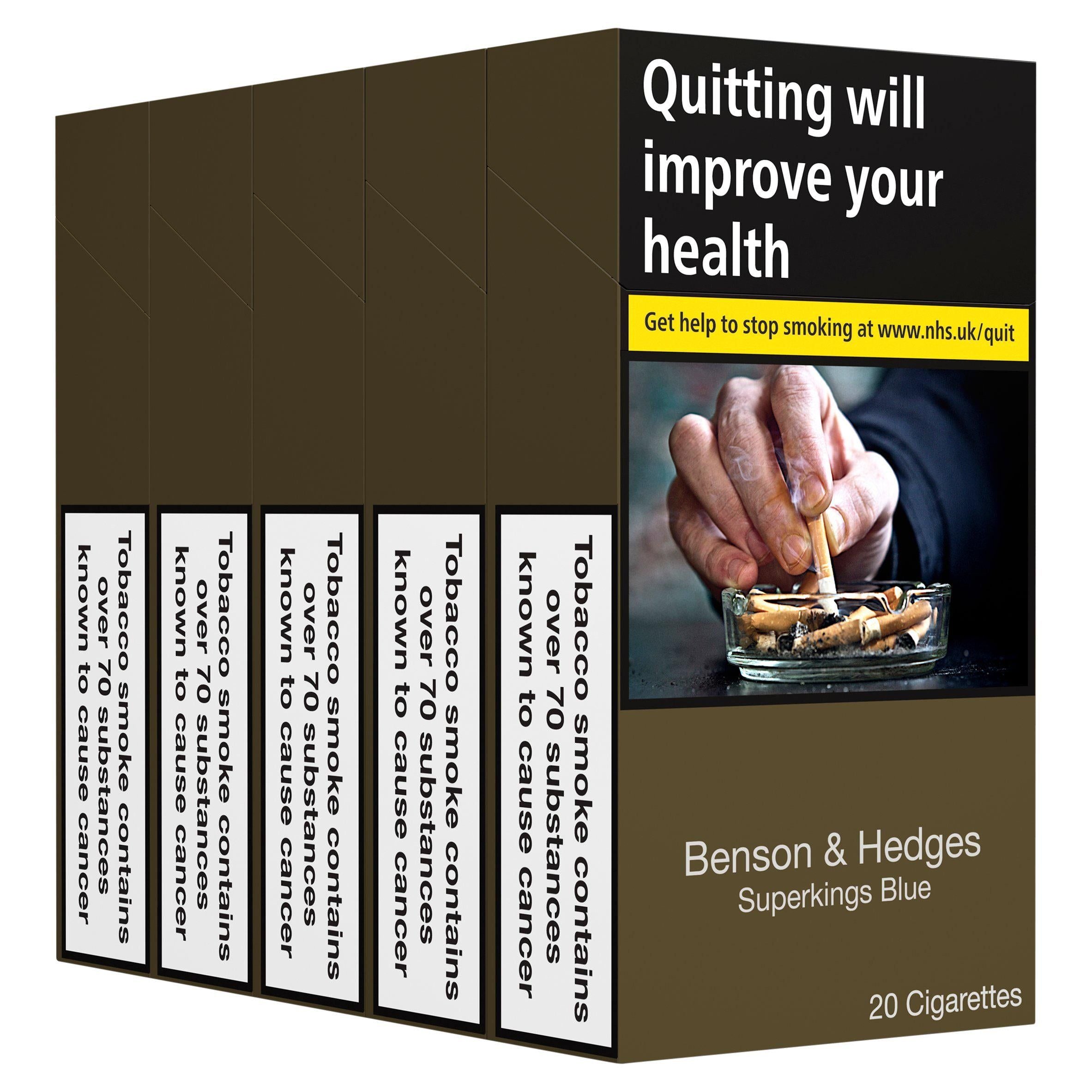 Benson & Hedges Superkings Blue 5x20 - McGrocer