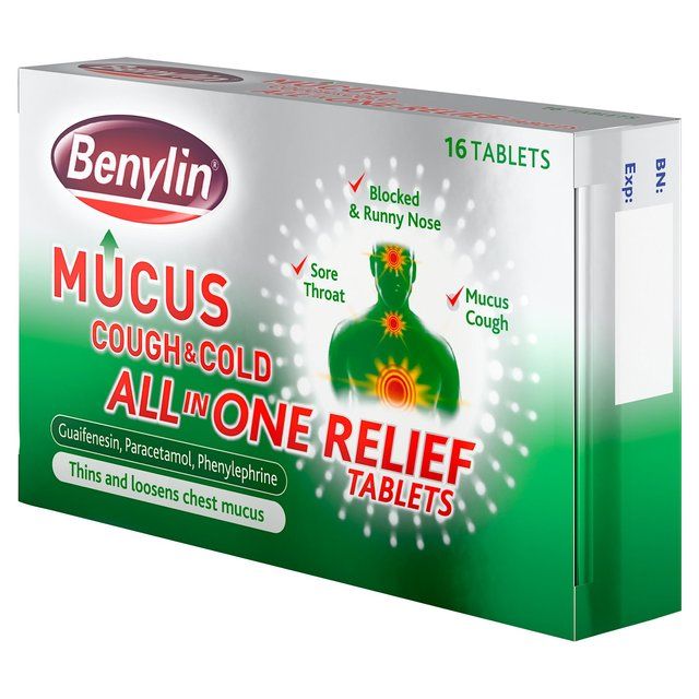 Benylin Mucus All in One Relief Tablets 16 per pack - McGrocer