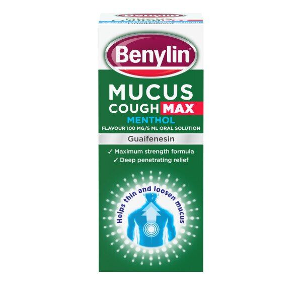 Benylin Mucus Cough Max Menthol Syrup 150ml - McGrocer