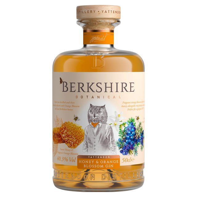 Berkshire Botanical Honey & Orange Blossom Gin 50cl - McGrocer