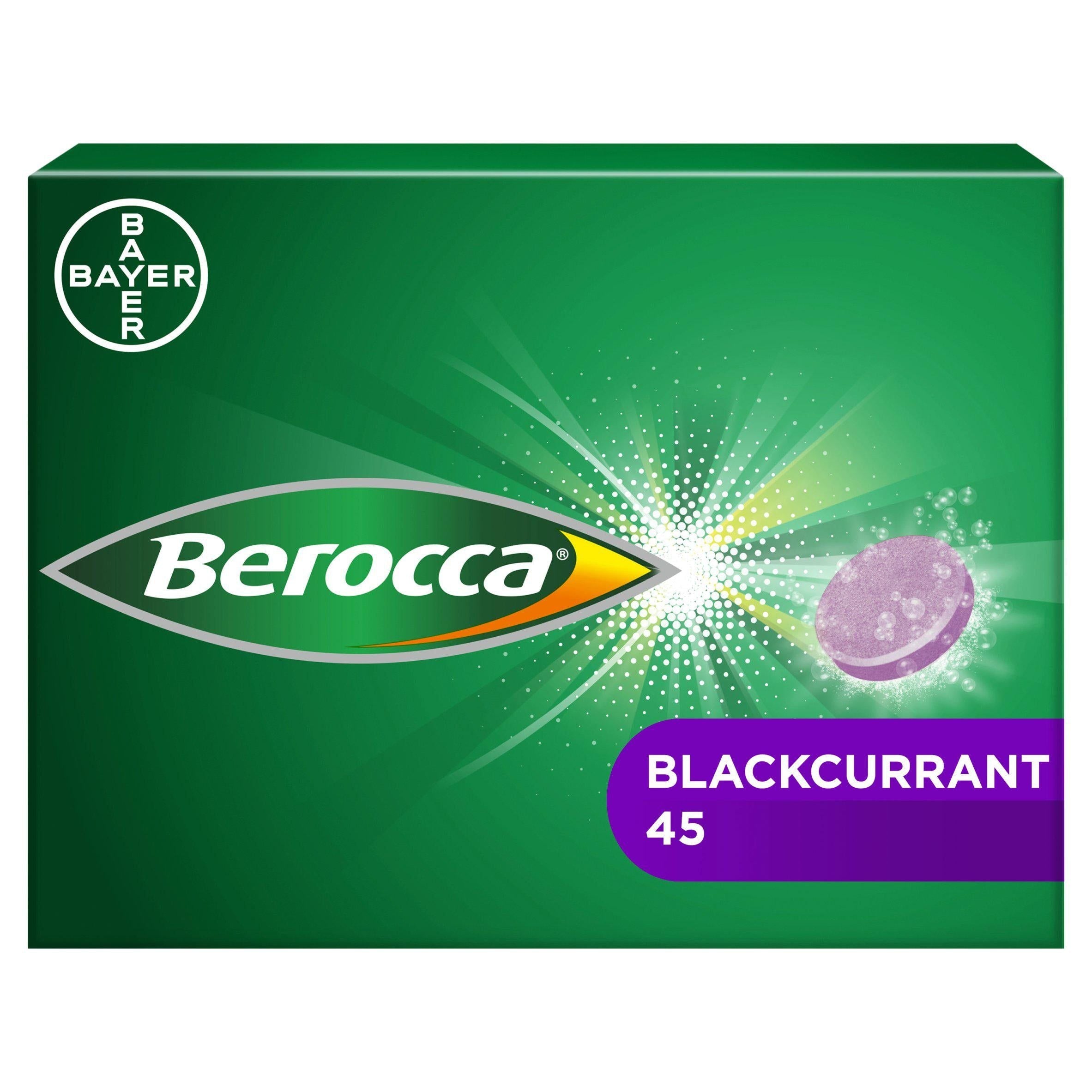 Berocca Blackcurrant Energy Vitamins x45 - McGrocer