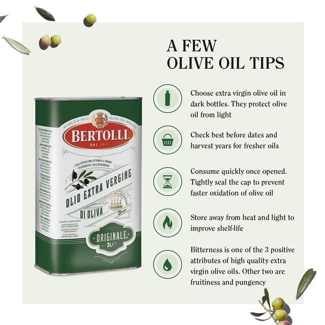 Bertolli Extra Virgin Olive Oil Originale 3L - McGrocer