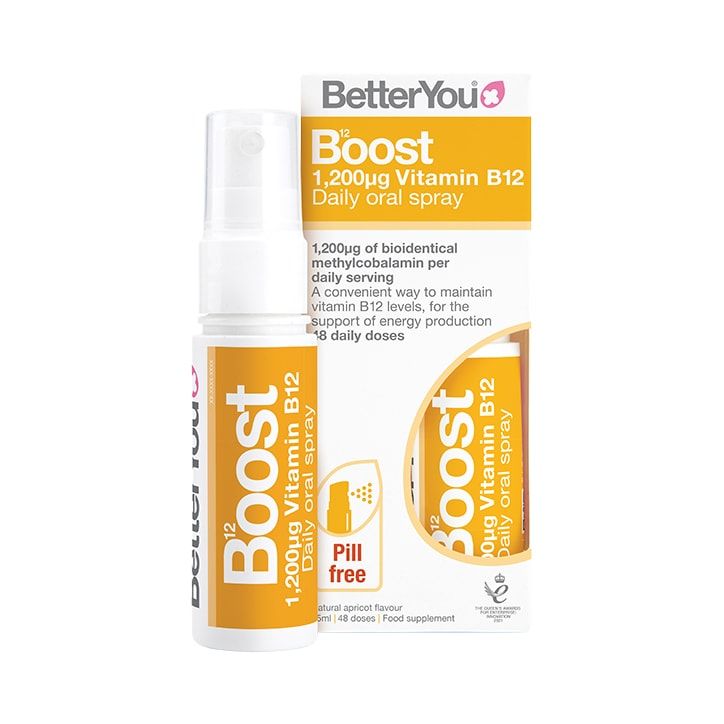 BetterYou Boost Daily Vitamins B12 Oral spray (25ml) - McGrocer