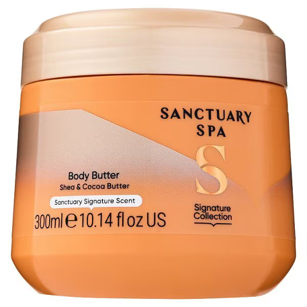 Sanctuary Spa signature collection body butter moisturiser (British brand)