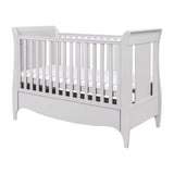 Tutti Bambini Roma Sleigh Cot Bed with Under Bed Drawer - Dove Grey GOODS Boots