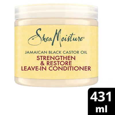SheaMoisture Jamaican Black Castor Oil Strengthen & Restore Leave-In Conditioner 431ml