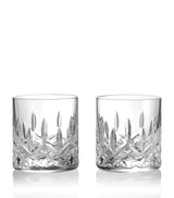 Waterford Set of 2 Lismore Connoisseur Tumblers Whiskey Tumbler Glasses (180ml)