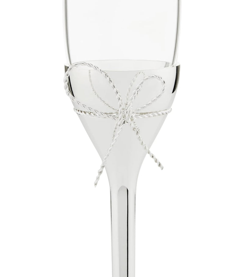 Wedgwood Love Knots Toasting Flutes Set of 2 (British brand)