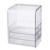 Livingandhome 3-Tier Transparent Cosmetic Organizer, UK version