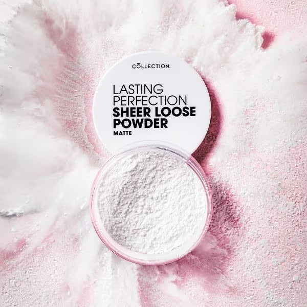 Collection loose setting powder transparent - British product