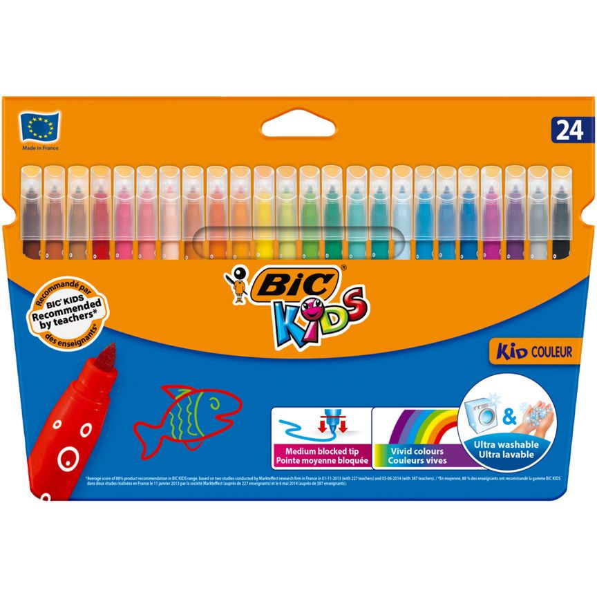 Bic Kids Felt Tip Colour Pens - McGrocer