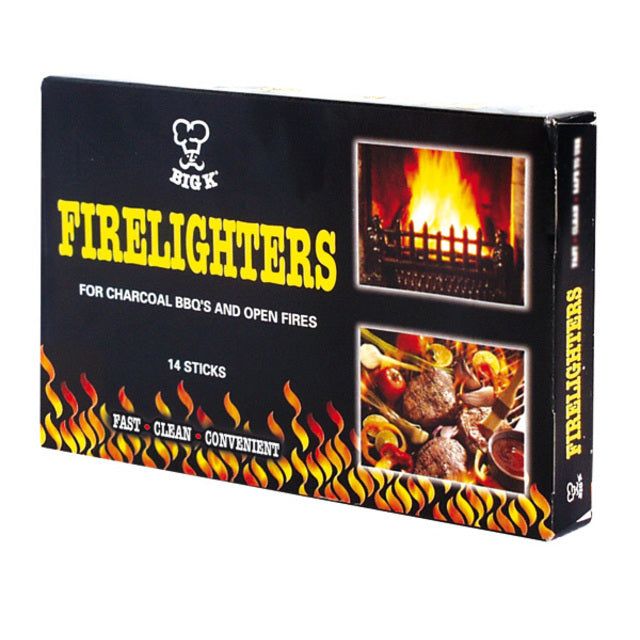 Big K Firelighters 14 per pack - McGrocer