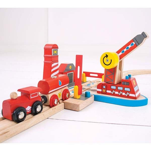 Bigjigs Rail Fire Sea Rescue - McGrocer